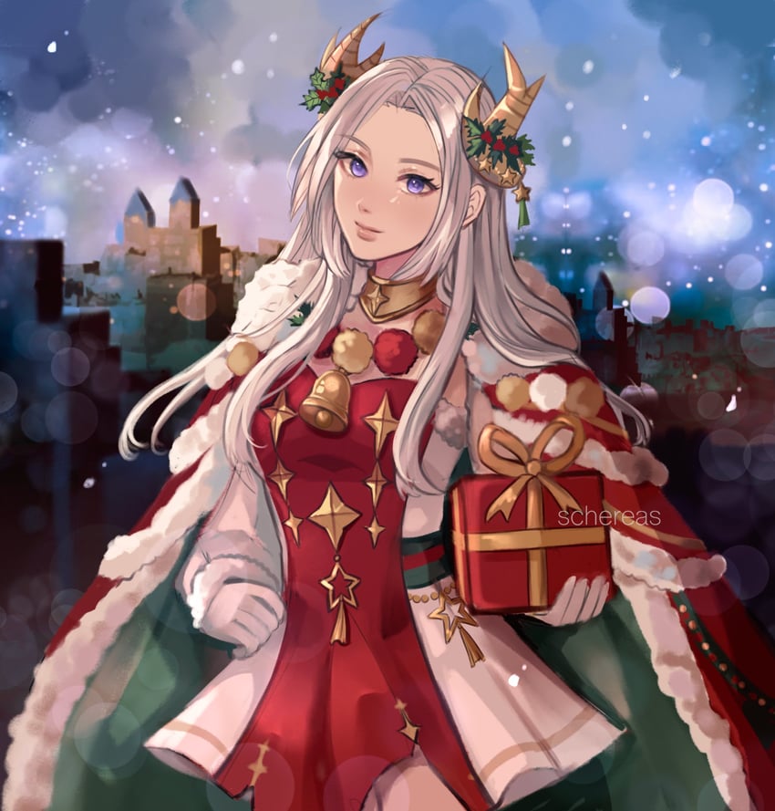 edelgard von hresvelg (fire emblem and 2 more) drawn by schereas