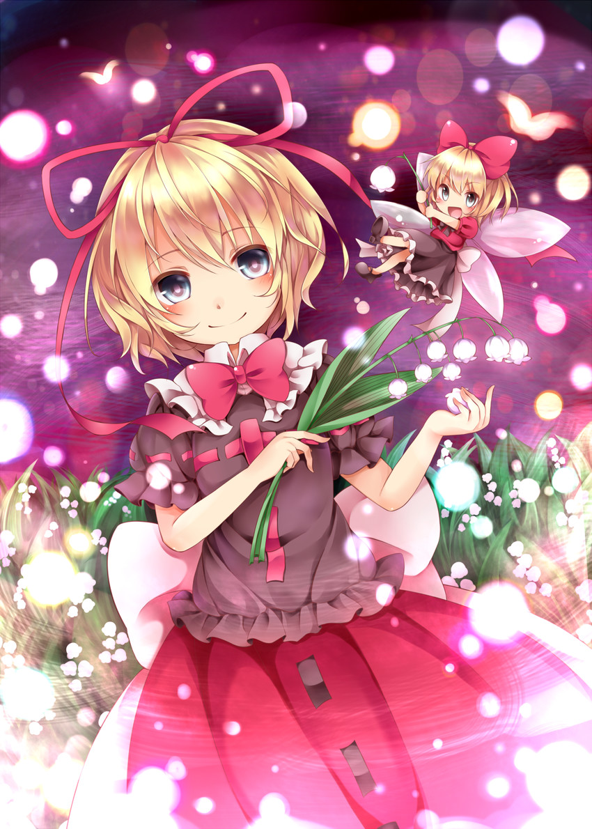 medicine melancholy and su-san (touhou) drawn by chikuwa_savy
