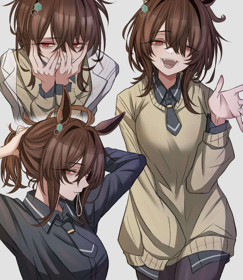 agnes tachyon (umamusume) drawn by leogust