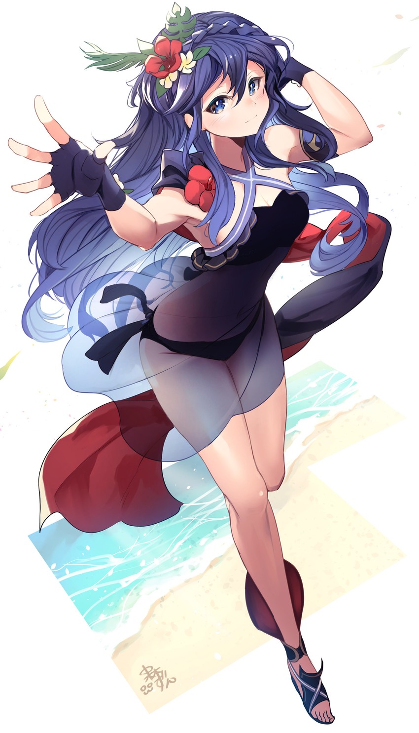 lucina (fire emblem and 2 more) drawn by nakabayashi_zun
