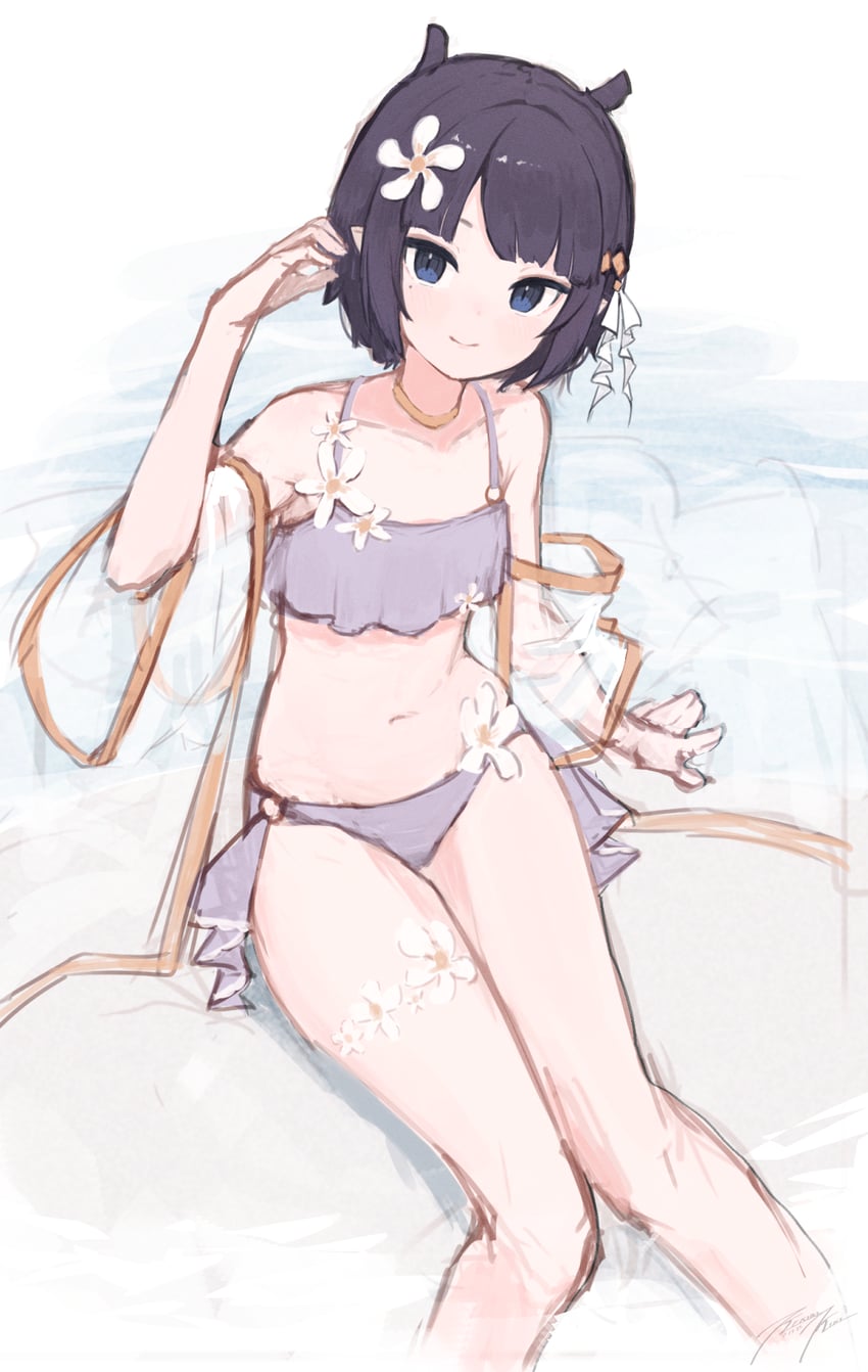 ninomae ina'nis (hololive and 1 more) drawn by punished_pigeon
