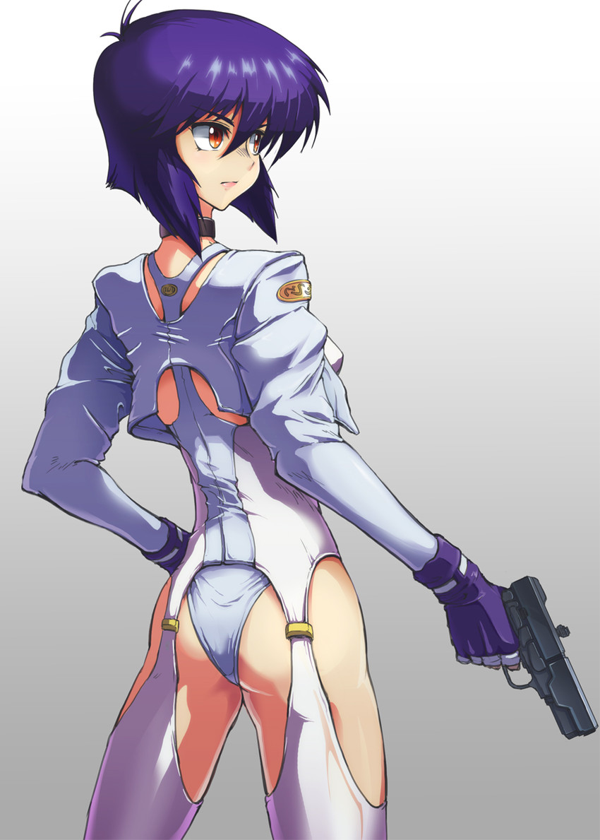 kusanagi motoko (ghost in the shell) drawn by yuusuke_(5yusuke3)