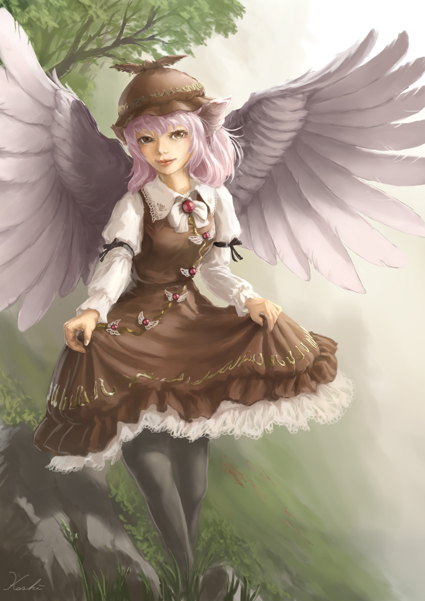 mystia lorelei (touhou) drawn by koshi_(koshi_vortex)