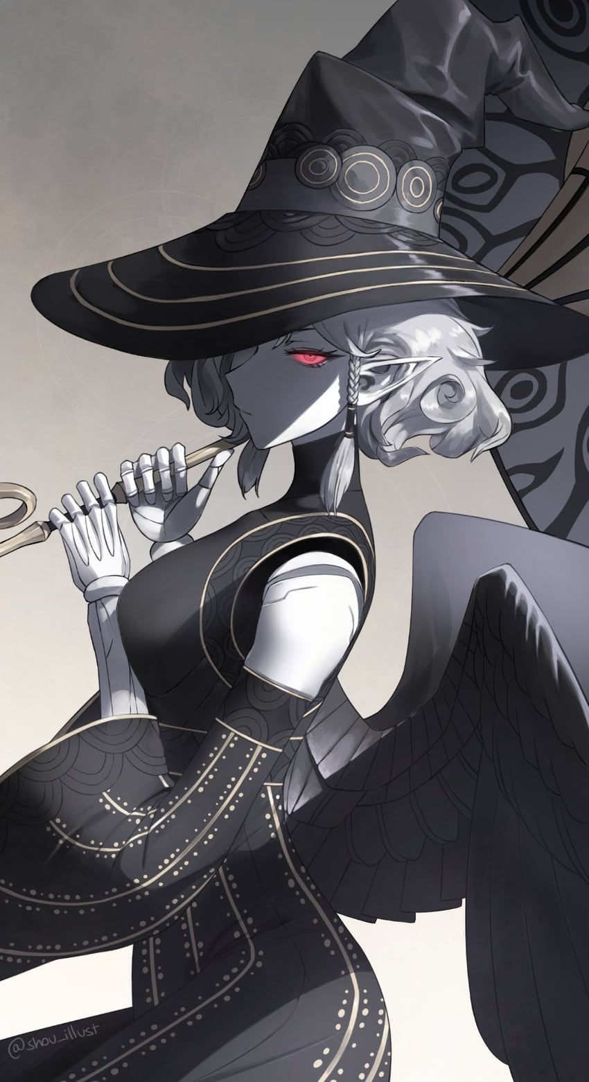 agrat bat mahlat (shin megami tensei and 2 more) drawn by shou_illust