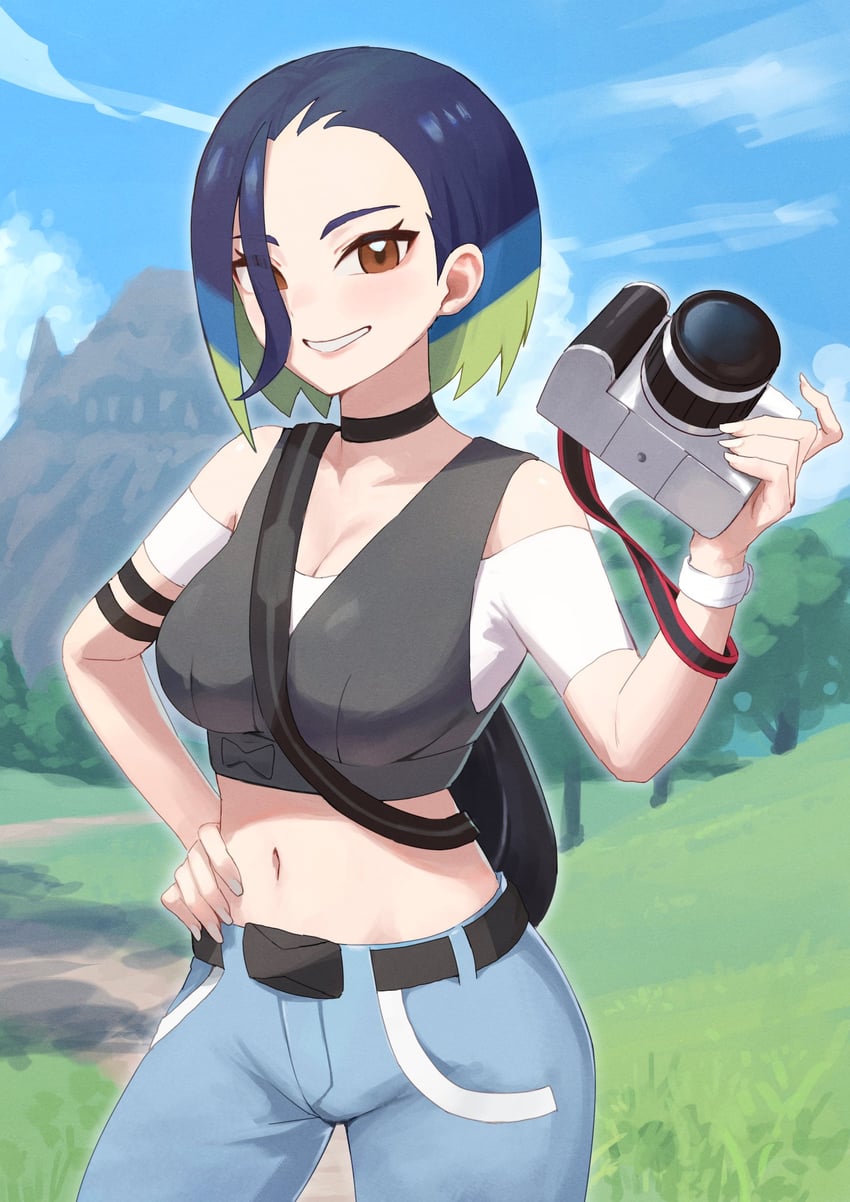 perrin (pokemon and 1 more) drawn by gomashiwo_o