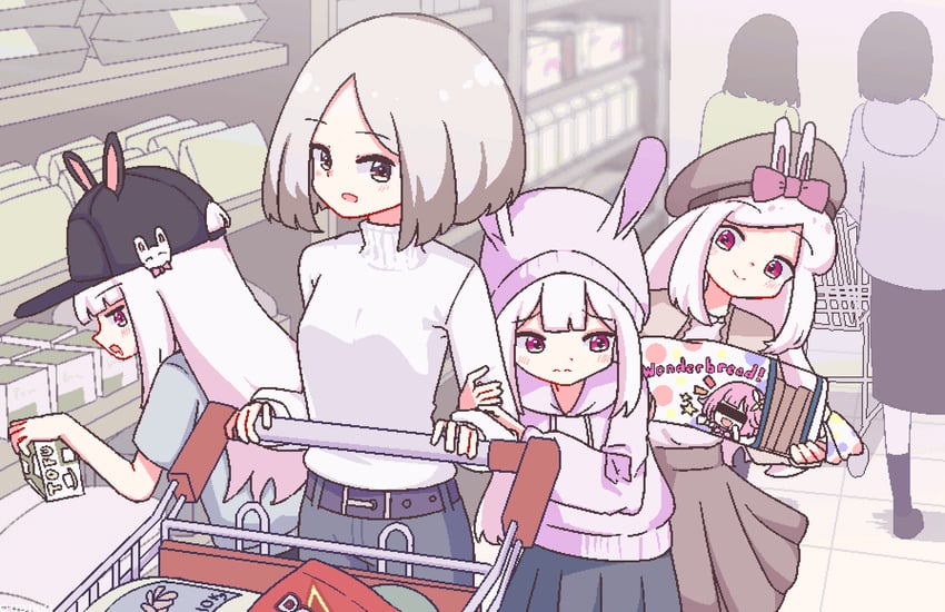 ootori emu (original and 1 more) drawn by chibikki