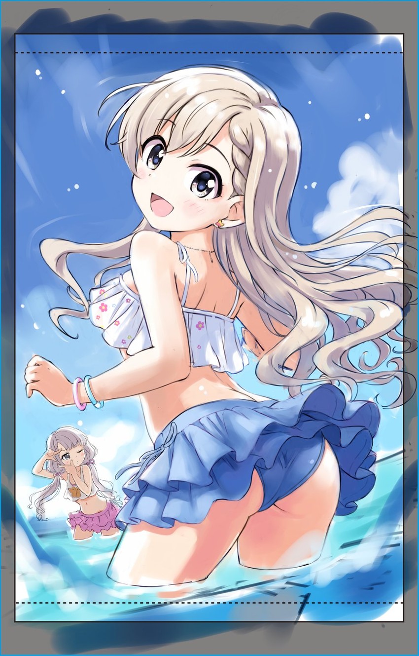 hisakawa hayate and hisakawa nagi (idolmaster and 1 more) drawn by satogo