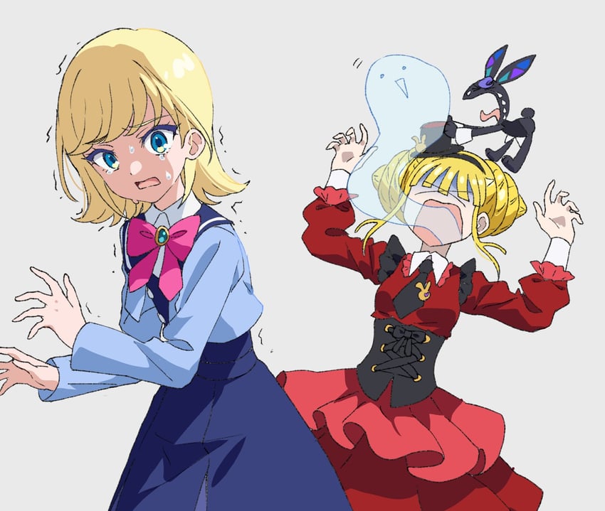 carron and kokoa remon (pretty series and 2 more) drawn by dolldolldd