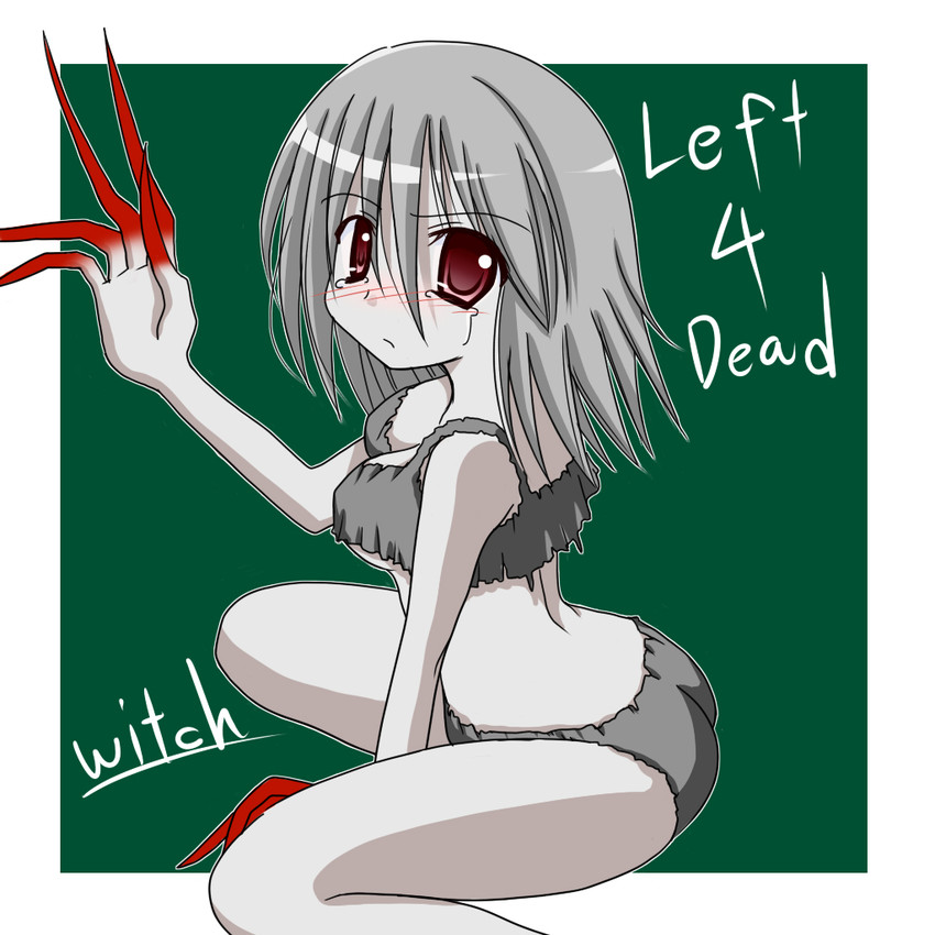 witch (left 4 dead and 1 more) drawn by hitsuki_miyu