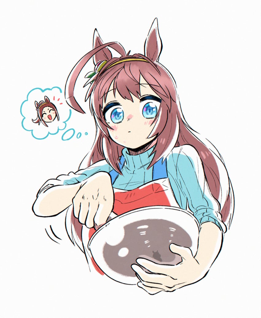 mihono bourbon and sakura bakushin o (umamusume) drawn by appleq
