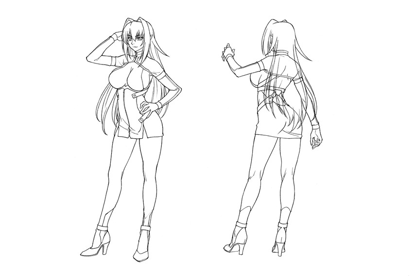 annerose vajra (koutetsu no majo annerose) drawn by kiyota_takeichi