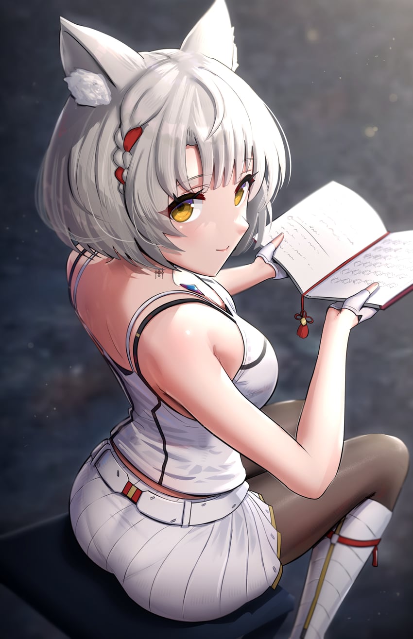 mio (xenoblade chronicles and 1 more) drawn by gonzarez