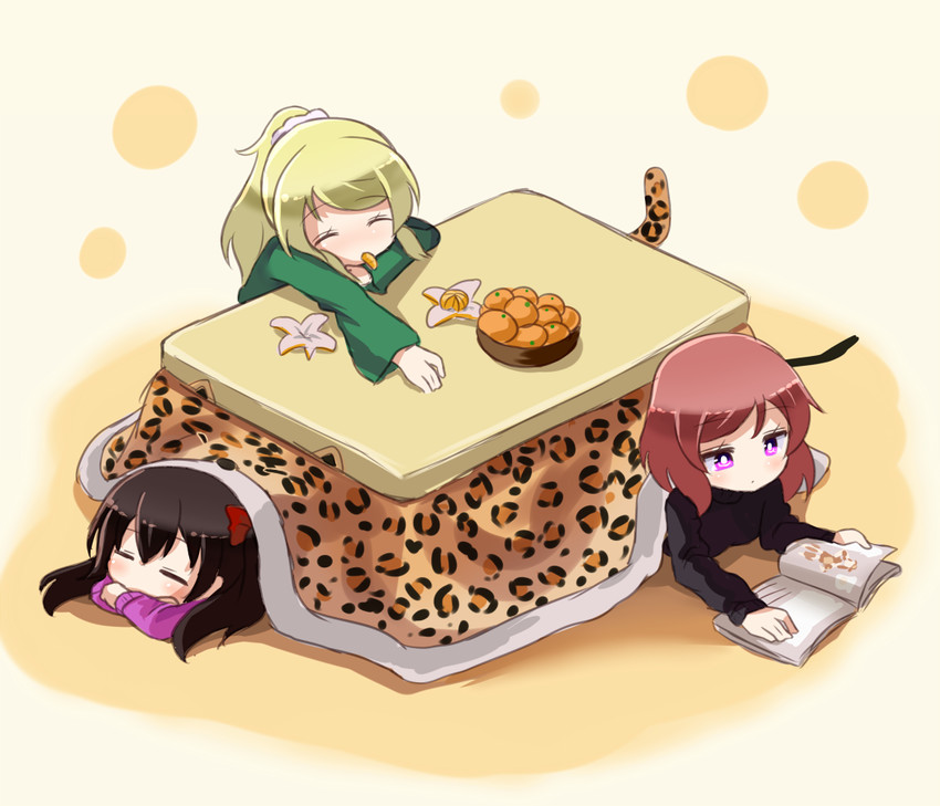 nishikino maki, yazawa nico, and ayase eli (love live! and 1 more) drawn by shipii_(jigglypuff)