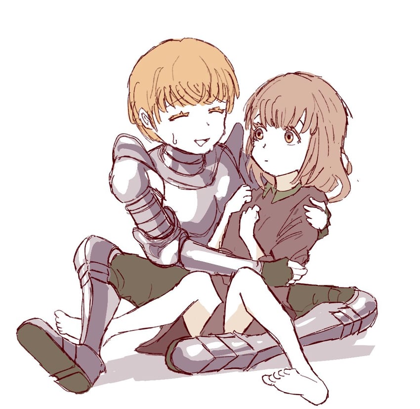 d'arce and the girl (fear & hunger and 1 more) drawn by jokezm