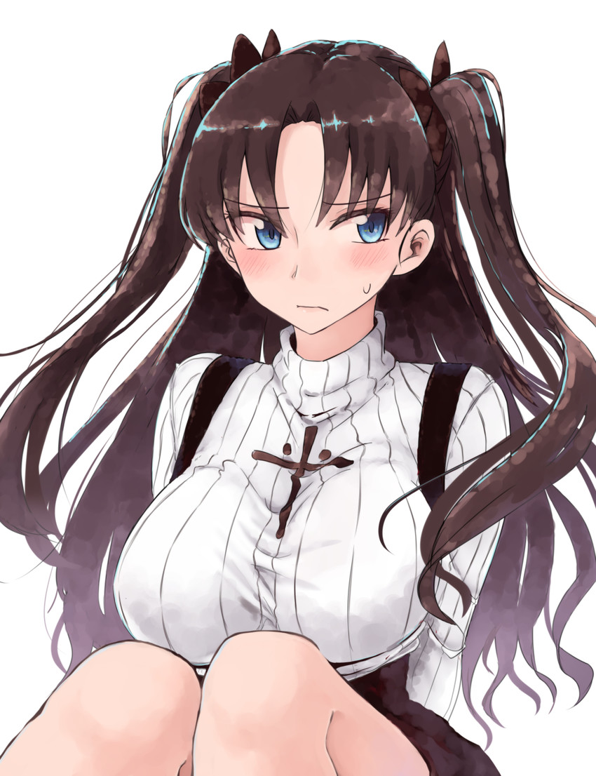 tohsaka rin (fate and 1 more) drawn by rucchiifu