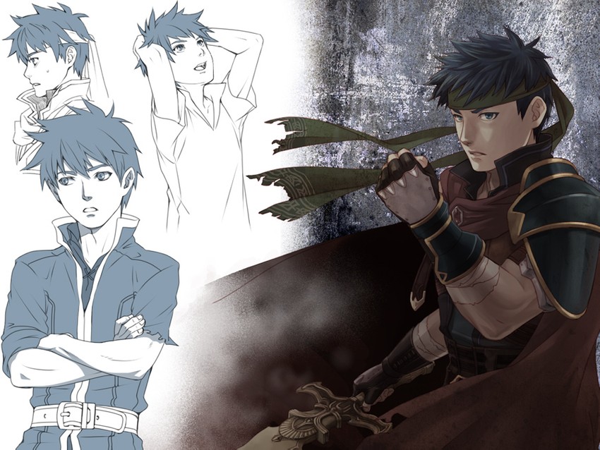 ike (fire emblem and 1 more) drawn by kobashi_(hodohodo)
