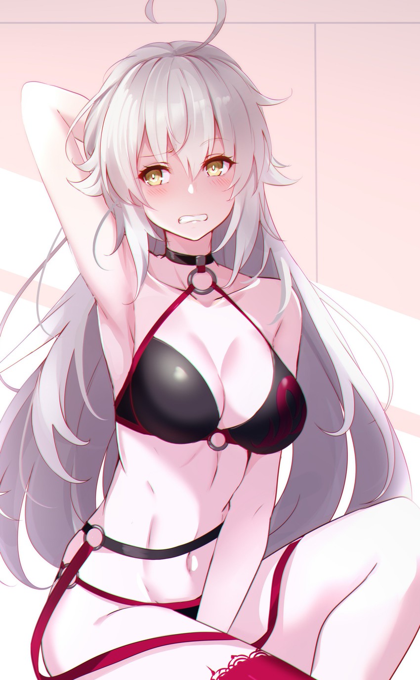 jeanne d'arc alter (fate and 1 more) drawn by kujou_ichiso