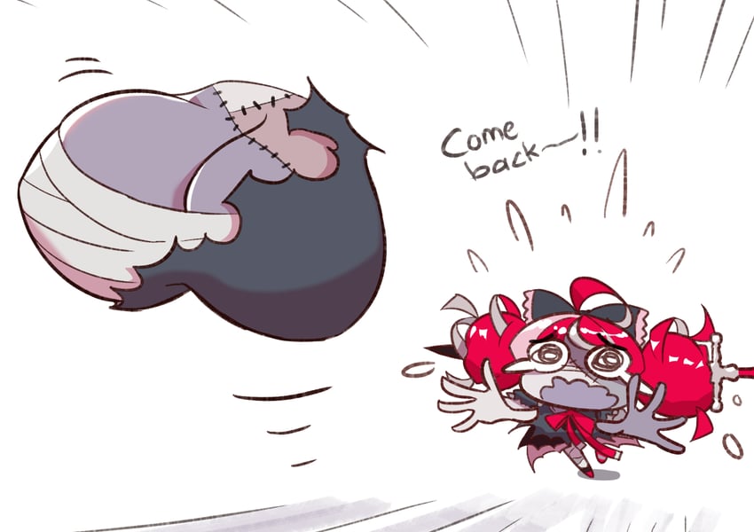 kureiji ollie (hololive and 1 more) drawn by lutherniel