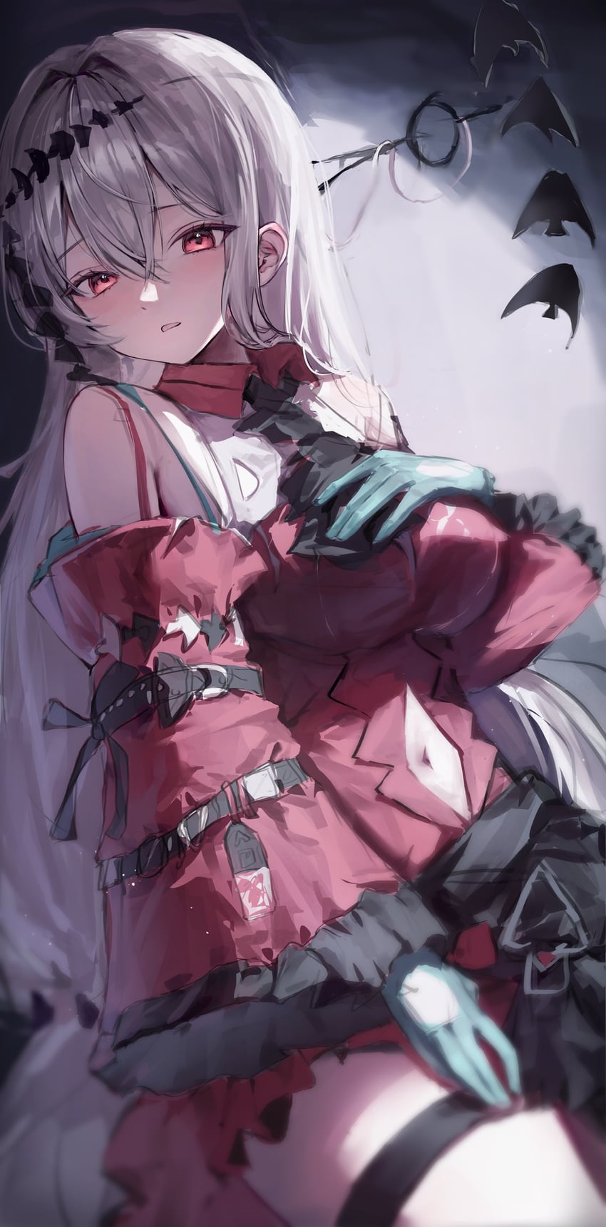 skadi and skadi the corrupting heart (arknights) drawn by 1monzi12