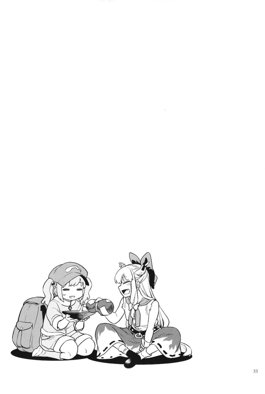 kawashiro nitori and ibuki suika (touhou) drawn by fuuzasa