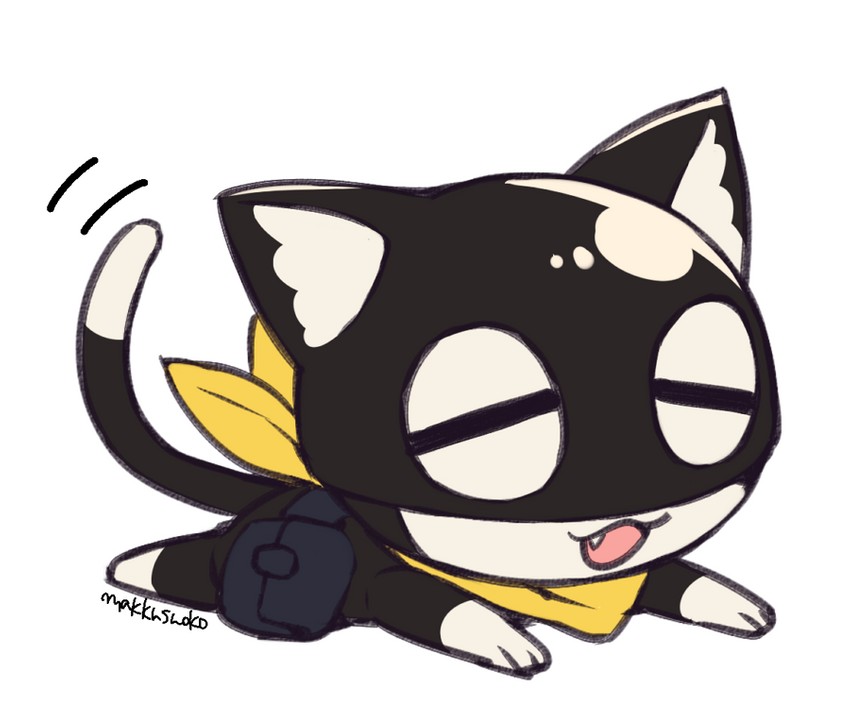 morgana (persona and 1 more) drawn by do_m_kaeru