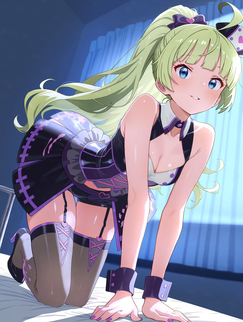shimabara elena (idolmaster and 2 more) drawn by what_is_dap
