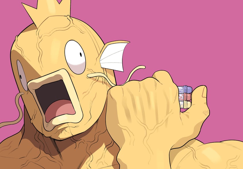 magikarp and jack hanma (pokemon and 1 more) drawn by cocomayo29_(tomato)