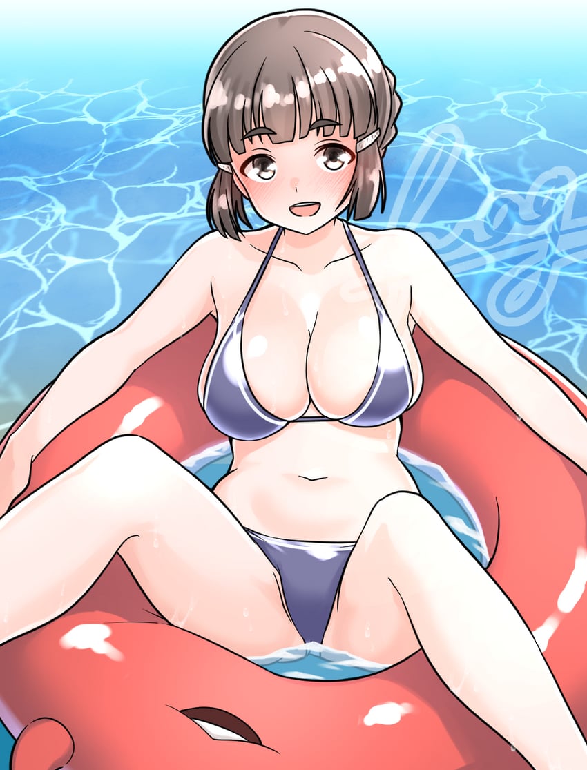 myoukou, enemy lifebuoy, and myoukou kai ni (kantai collection) drawn by furaggu_(frag_0416)