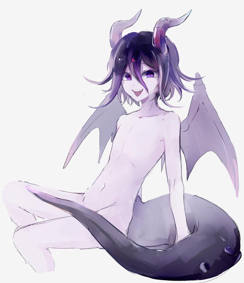 oma kokichi (danganronpa and 1 more) drawn by 0_yu_yu_tan