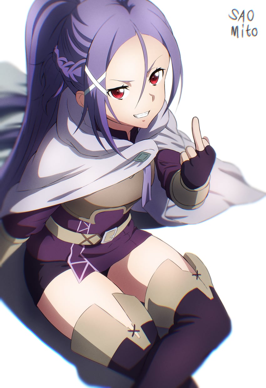mito (sword art online and 1 more) drawn by nuguri444