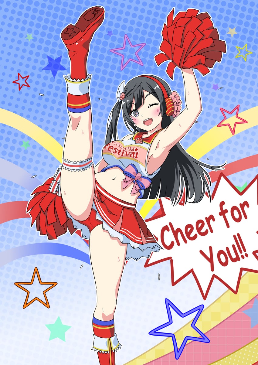 yuki setsuna (love live! and 2 more) drawn by kurohitsuji_(akiyamasheep)