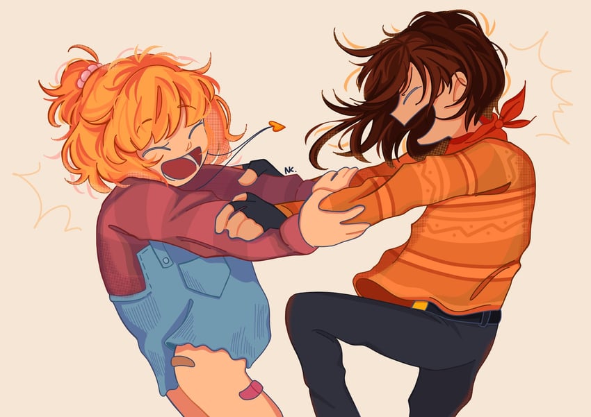 qiu lin and tamarack baumann (our life and 1 more) drawn by nobi33ka