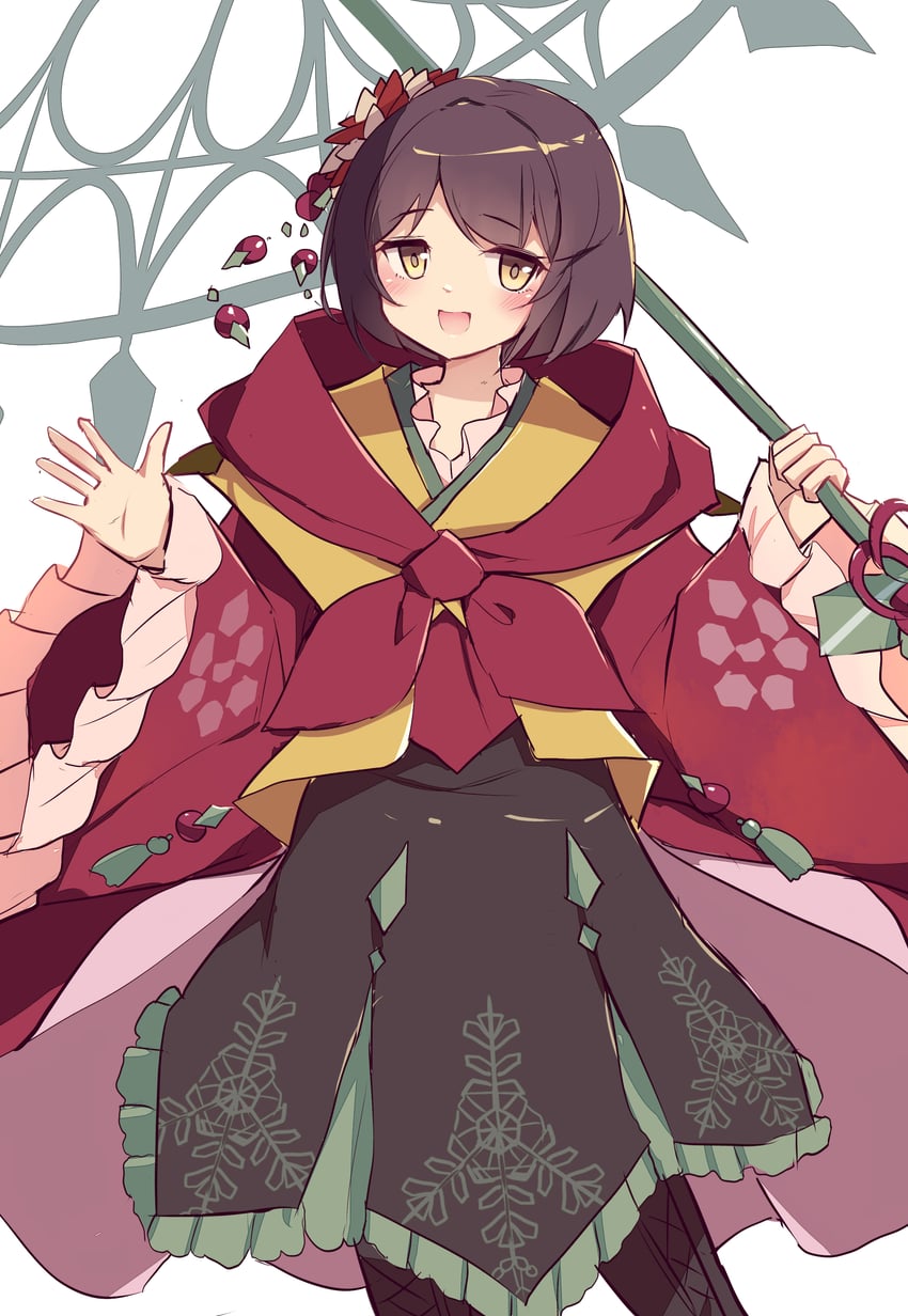 kanzashi the rikka queen (yu-gi-oh!) drawn by kanzakietc