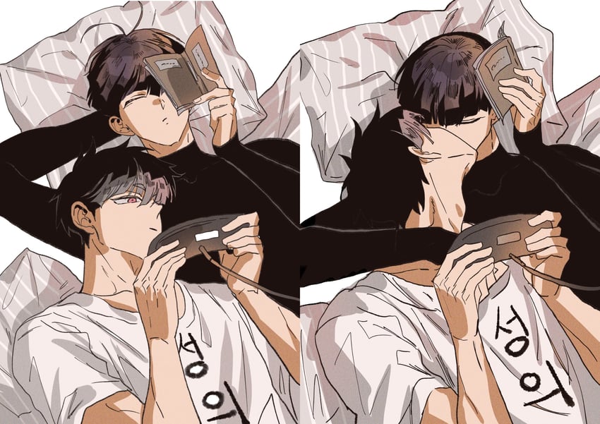 hoshina soshiro and narumi gen (kaijuu no. 8) drawn by mmmiaa
