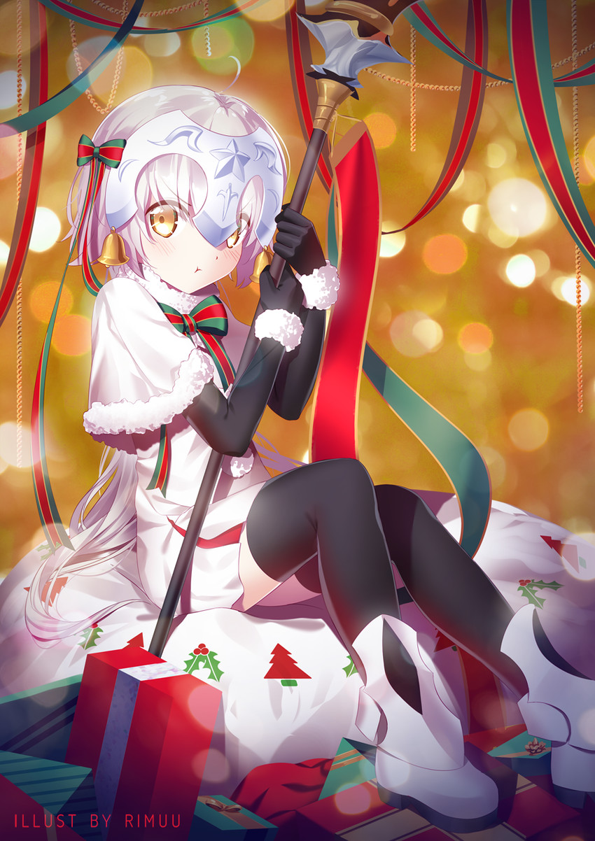 jeanne d'arc alter santa lily (fate and 1 more) drawn by rimuu