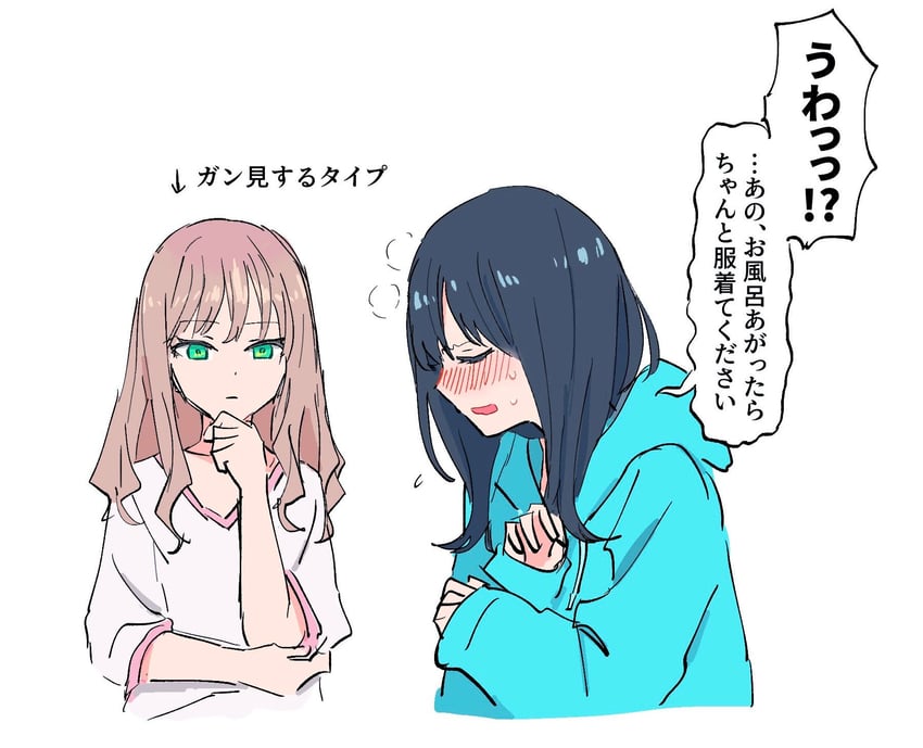 takarada rikka and minami yume (gridman universe) drawn by himagosan