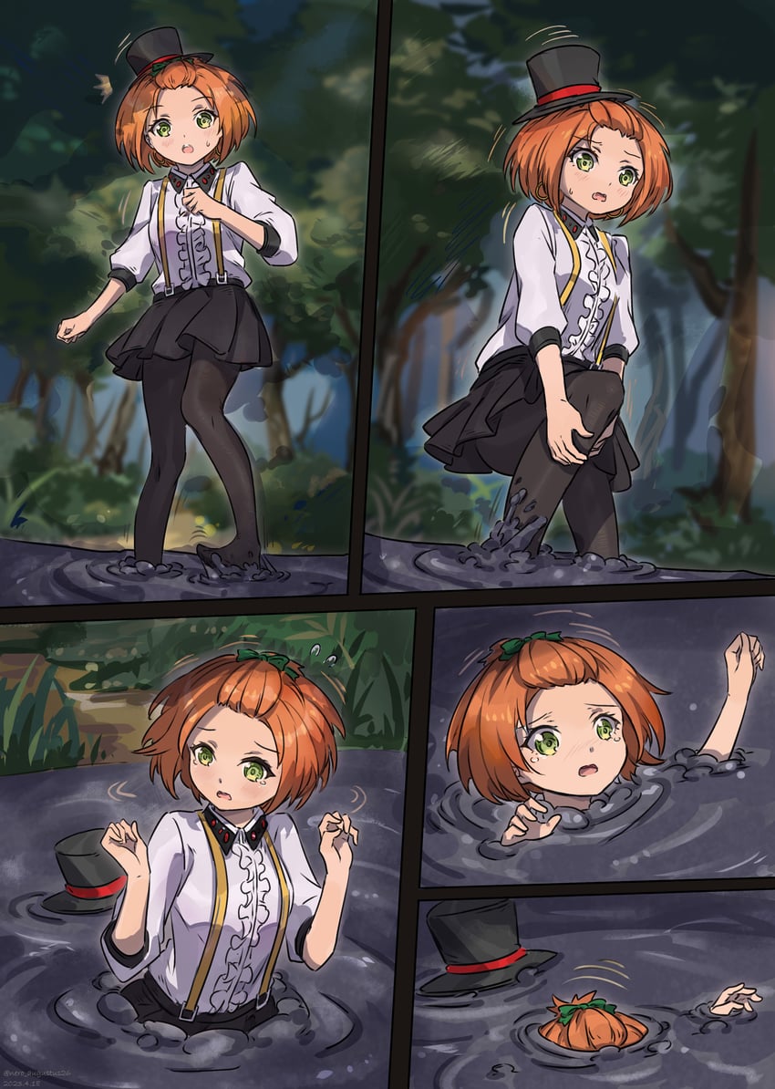 hoshizora rin (love live! and 1 more) drawn by nero_augustus