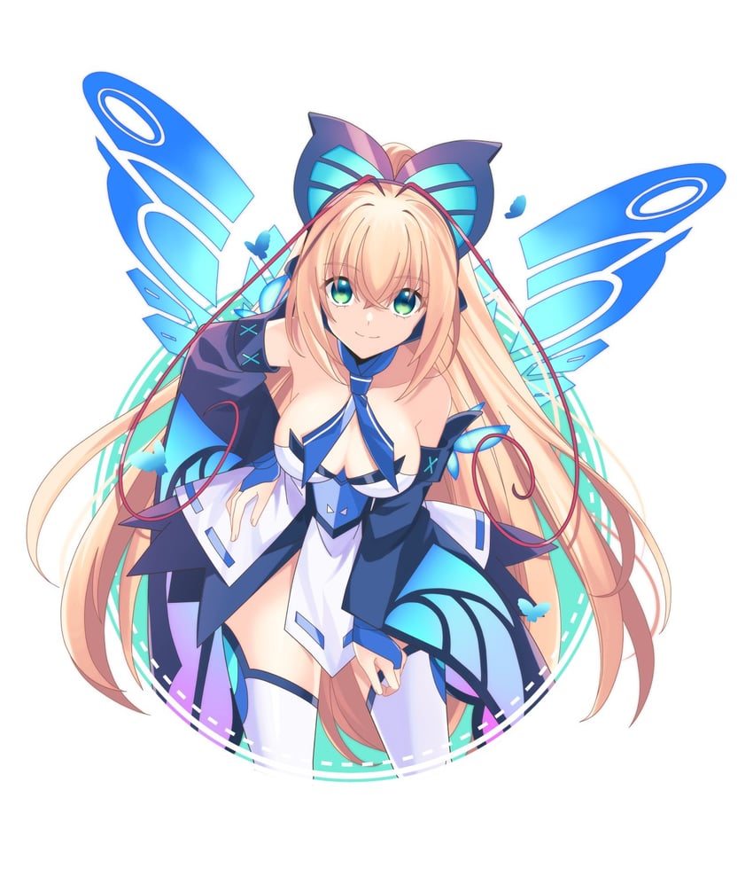 lumen (azure striker gunvolt and 1 more) drawn by lololotton