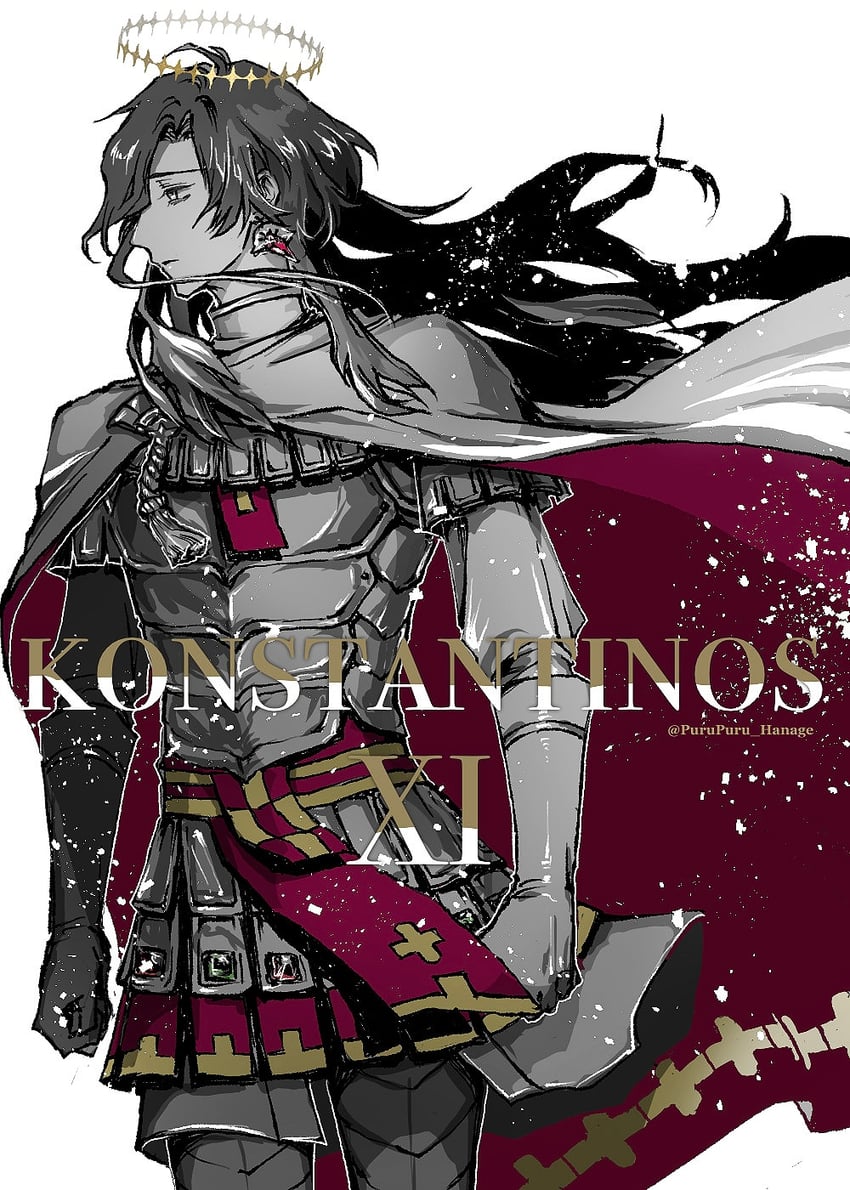 constantine xi (fate and 1 more) drawn by purupuru_hanage