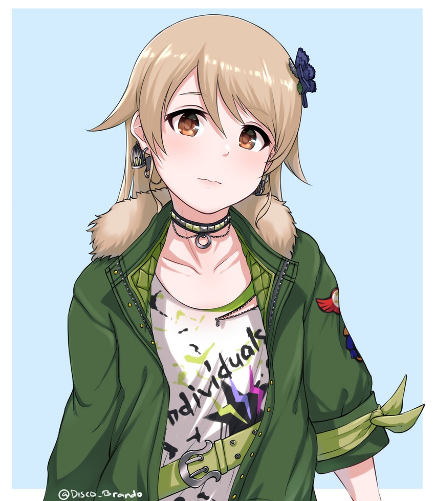 morikubo nono (idolmaster and 2 more) drawn by disco_brando