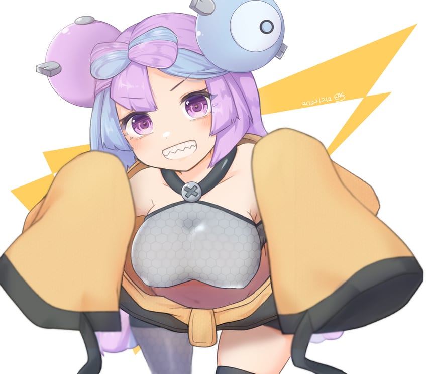 iono (pokemon and 1 more) drawn by gas_(anna112)