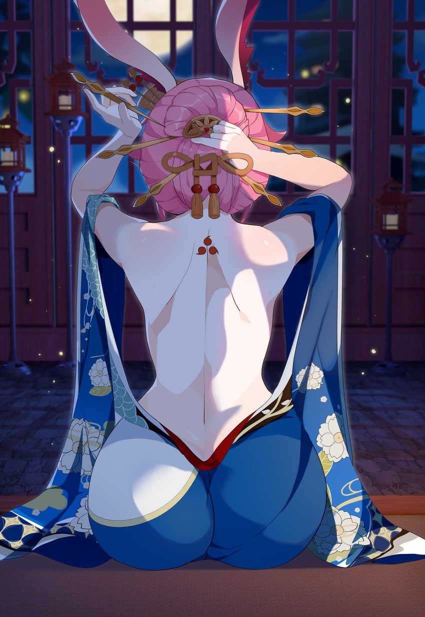 yae sakura (honkai and 2 more) drawn by susu_(32103088)