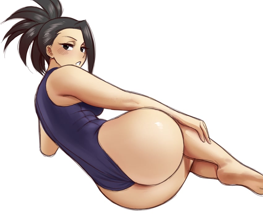 yaoyorozu momo (boku no hero academia and 1 more) drawn by jiuukek