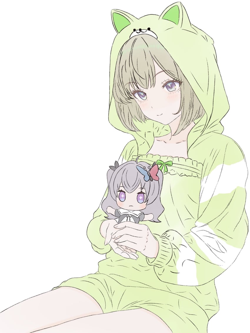 imagawa homare and seike tomoyo (assault lily) drawn by pickles_(picpicpickles)