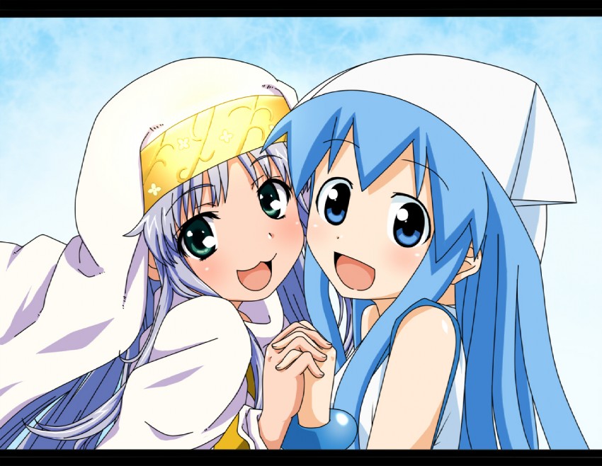 ikamusume and index (toaru majutsu no index and 1 more) drawn by maita