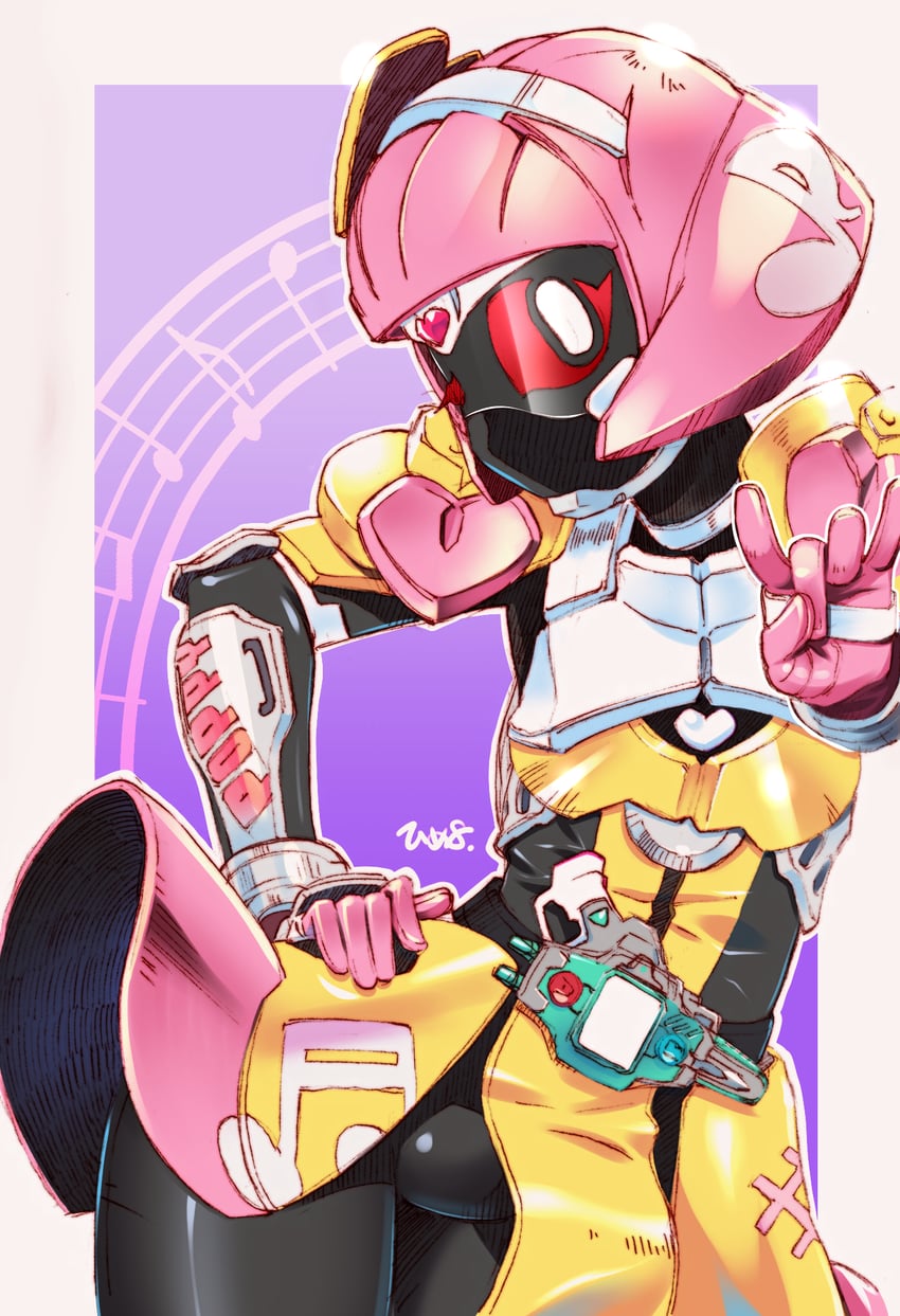 poppi pipopapo and kamen rider poppy (kamen rider and 1 more) drawn by himehachi_(hime8manga)