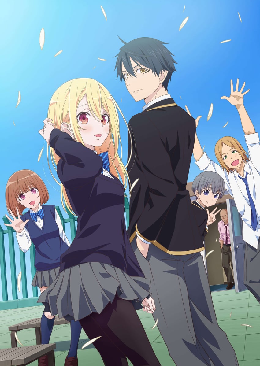 amane lily, tanahashi yuuka, akutsu masatora, tanigawa yuuya, hirota kensaku, and 1 more (oroka na tenshi wa akuma to odoru)