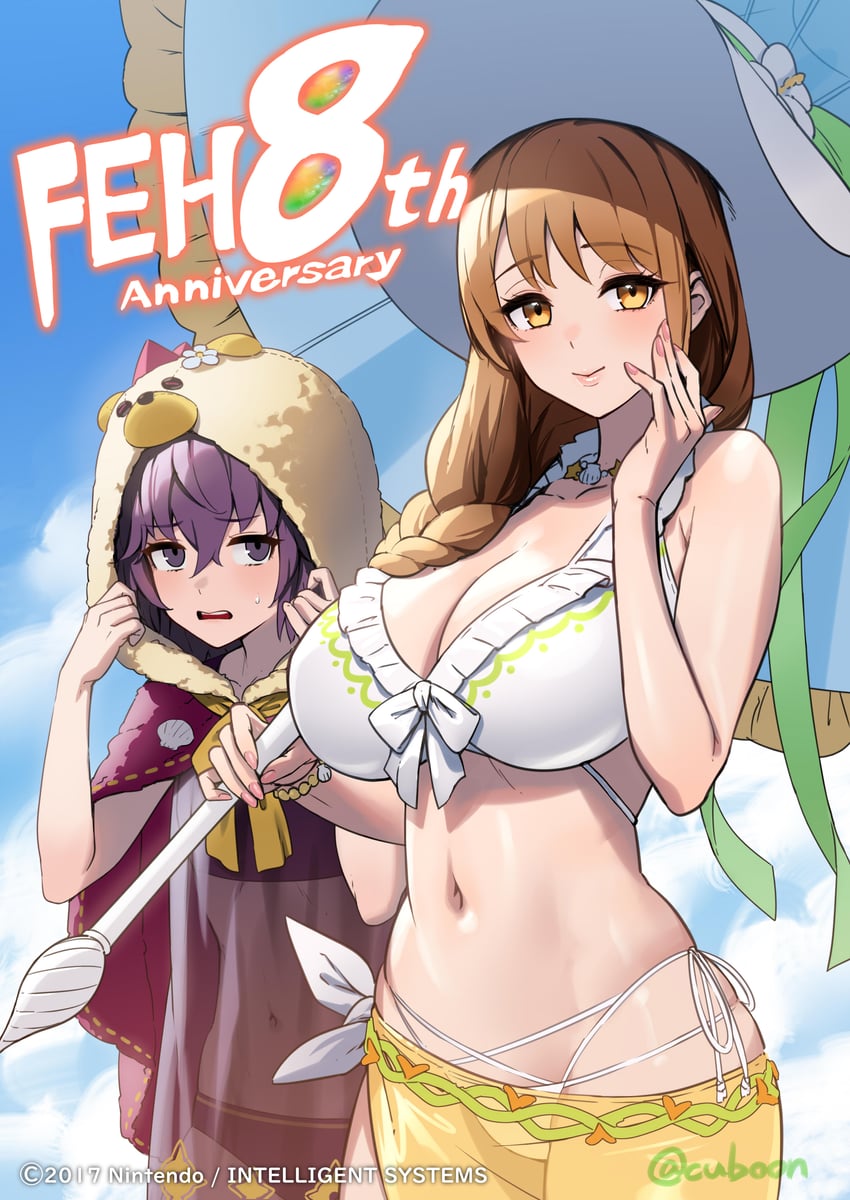 bernadetta von varley and goldmary (fire emblem and 3 more) drawn by cuboon