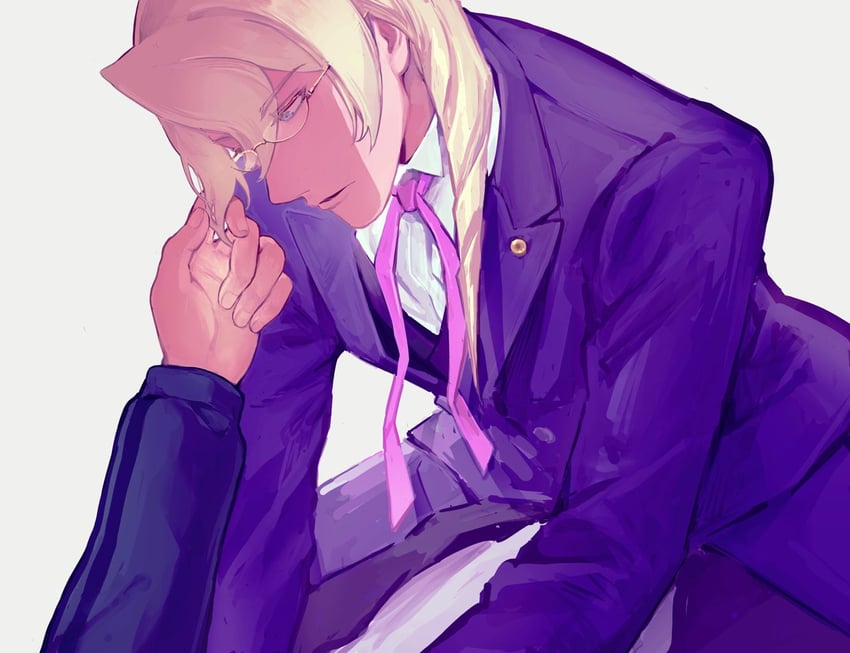 phoenix wright and kristoph gavin (ace attorney and 1 more) drawn by ringo_orihara