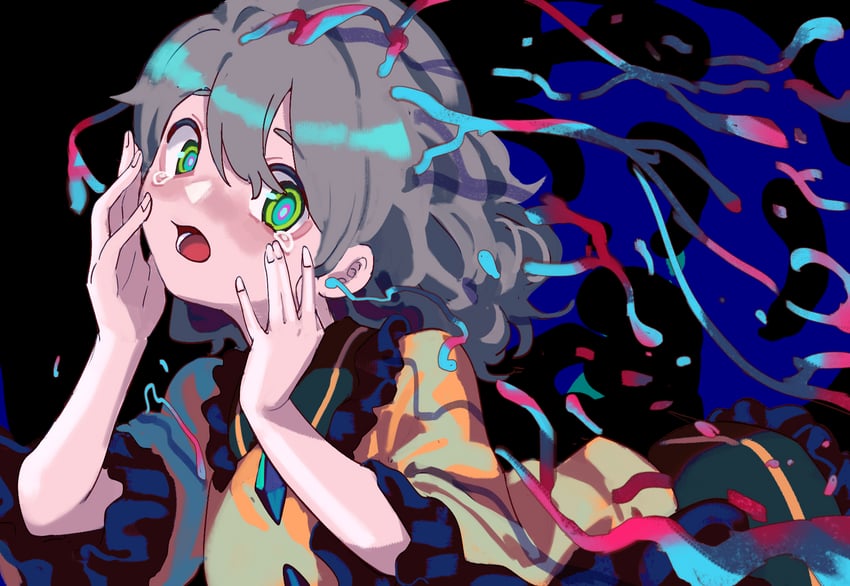 komeiji koishi (touhou and 1 more) drawn by tuck_(tuck23978434)